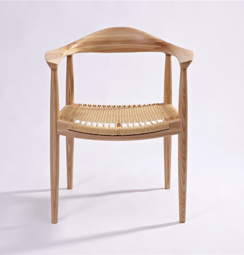 PP501 Kennedy Chair The Round Chair - Paper Cord Seat - Reproduction
